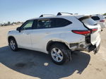 2021 Toyota Highlander Hybrid Le White vin: 5TDZARAH3MS503618