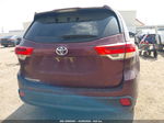 2019 Toyota Highlander Le Burgundy vin: 5TDZARFH2KS052932