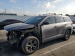 2019 Toyota Highlander Le Серый vin: 5TDZARFH4KS046002