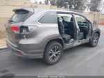 2019 Toyota Highlander Le Серый vin: 5TDZARFH5KS046607