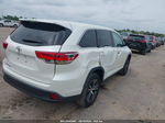 2019 Toyota Highlander Le White vin: 5TDZARFH7KS055048