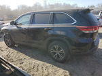 2019 Toyota Highlander Le Black vin: 5TDZARFH8KS054913