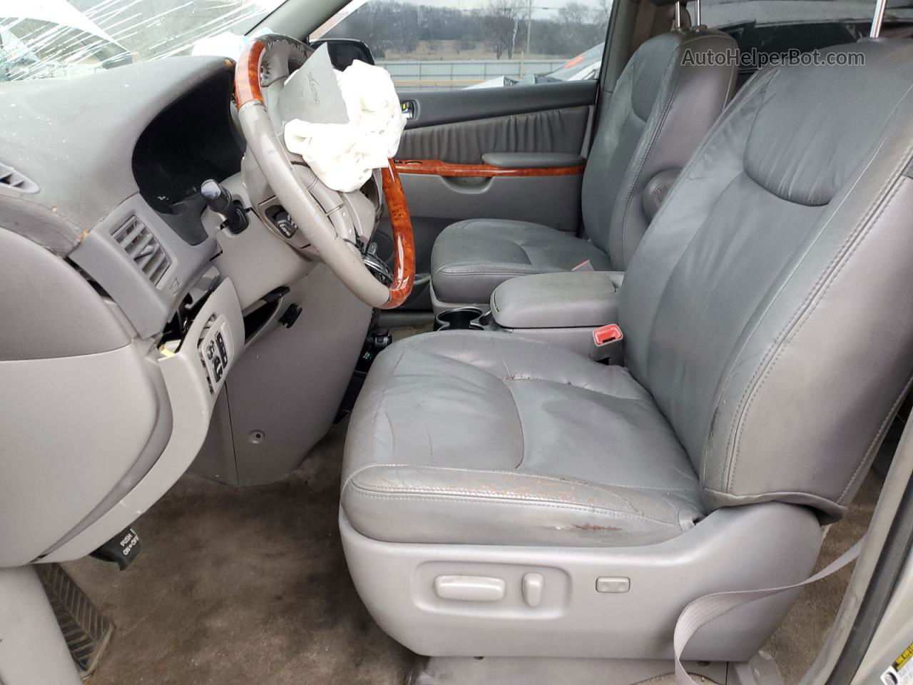 2007 Toyota Sienna Xle Серебряный vin: 5TDZK22C17S022973