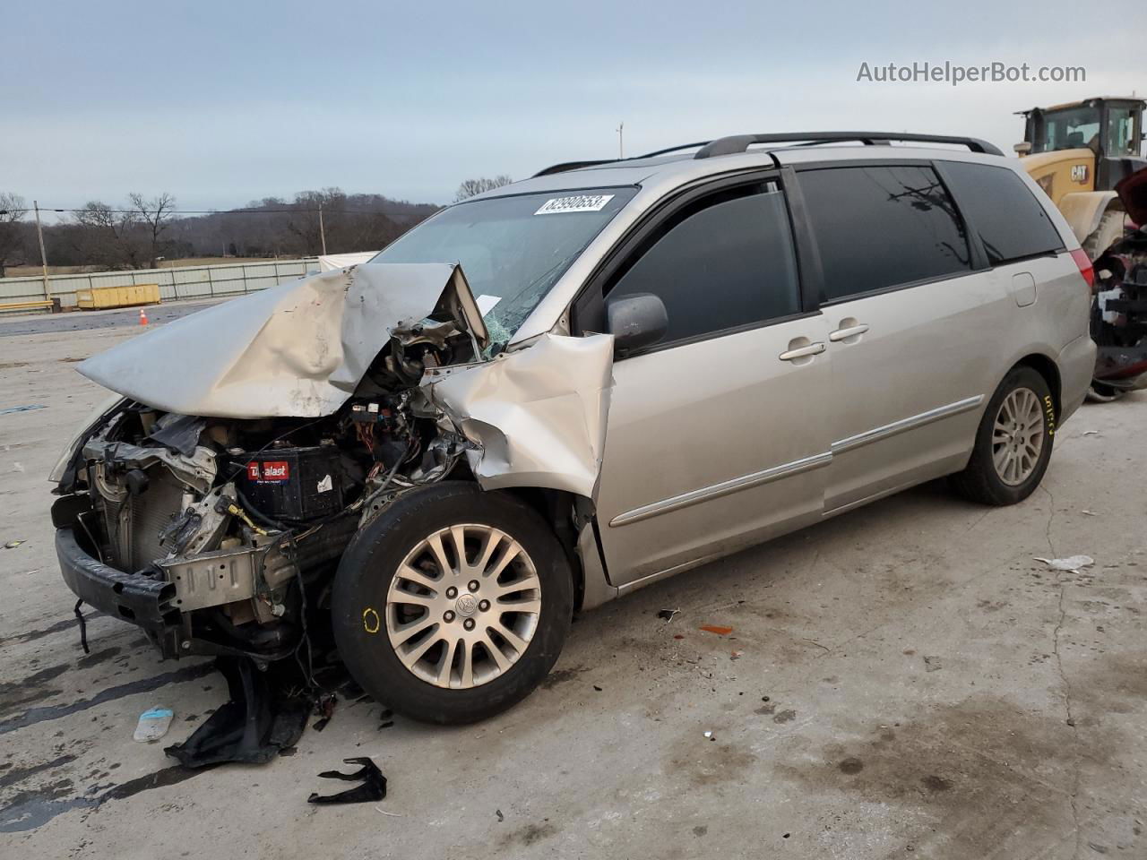 2007 Toyota Sienna Xle Серебряный vin: 5TDZK22C17S022973