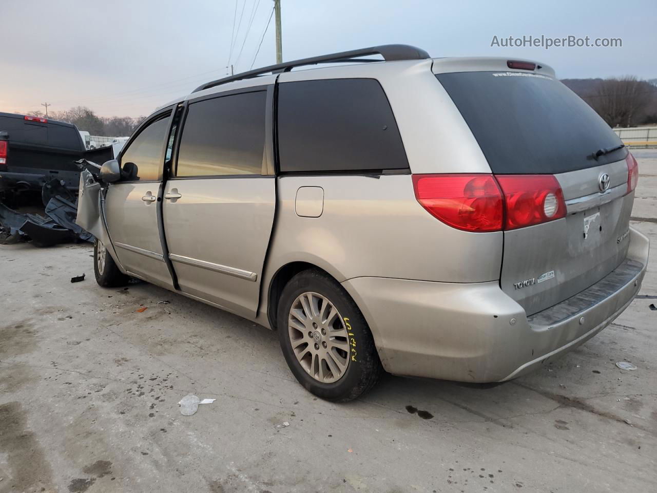 2007 Toyota Sienna Xle Silver vin: 5TDZK22C17S022973