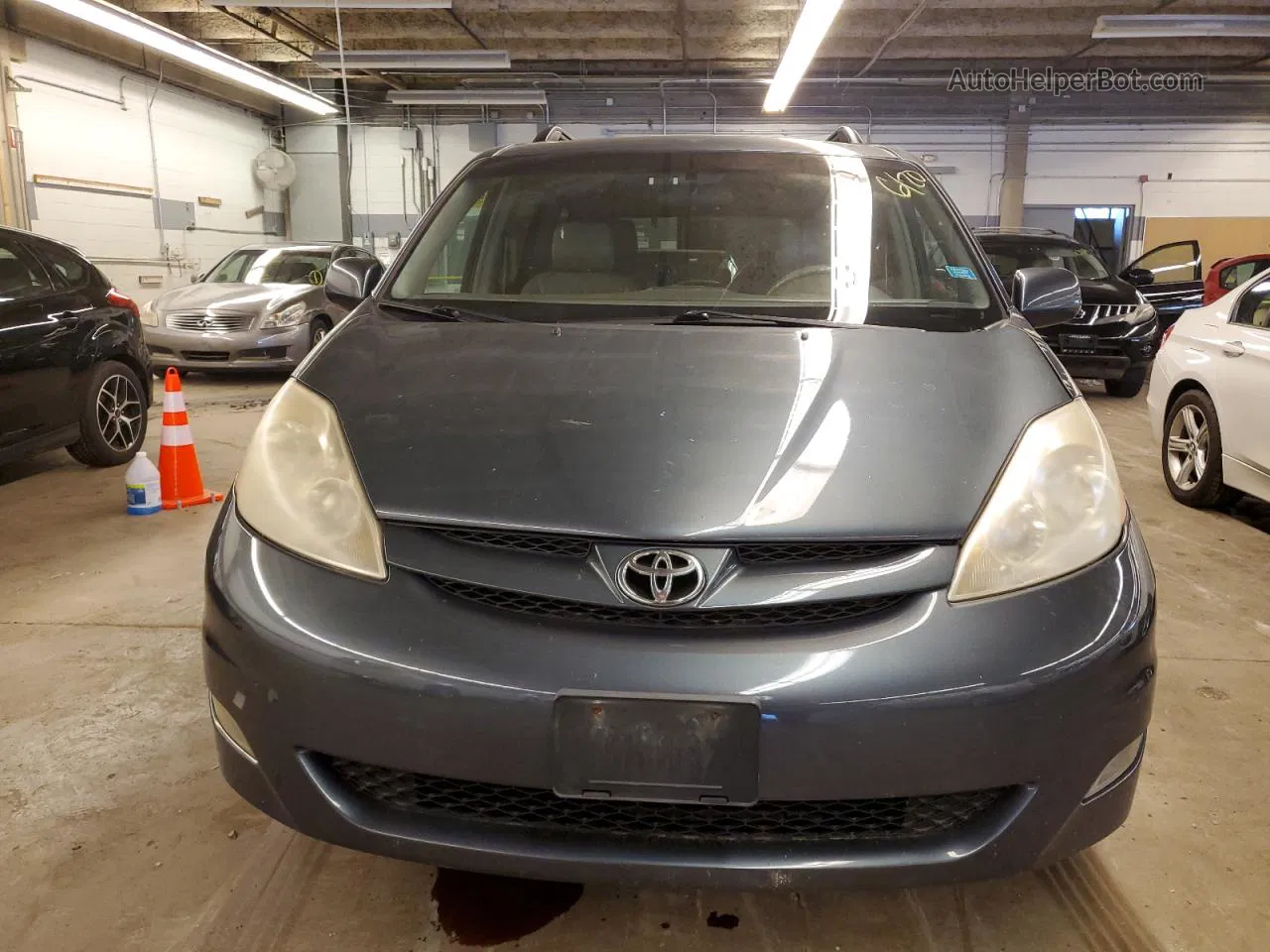 2007 Toyota Sienna Xle Gray vin: 5TDZK22C17S088231