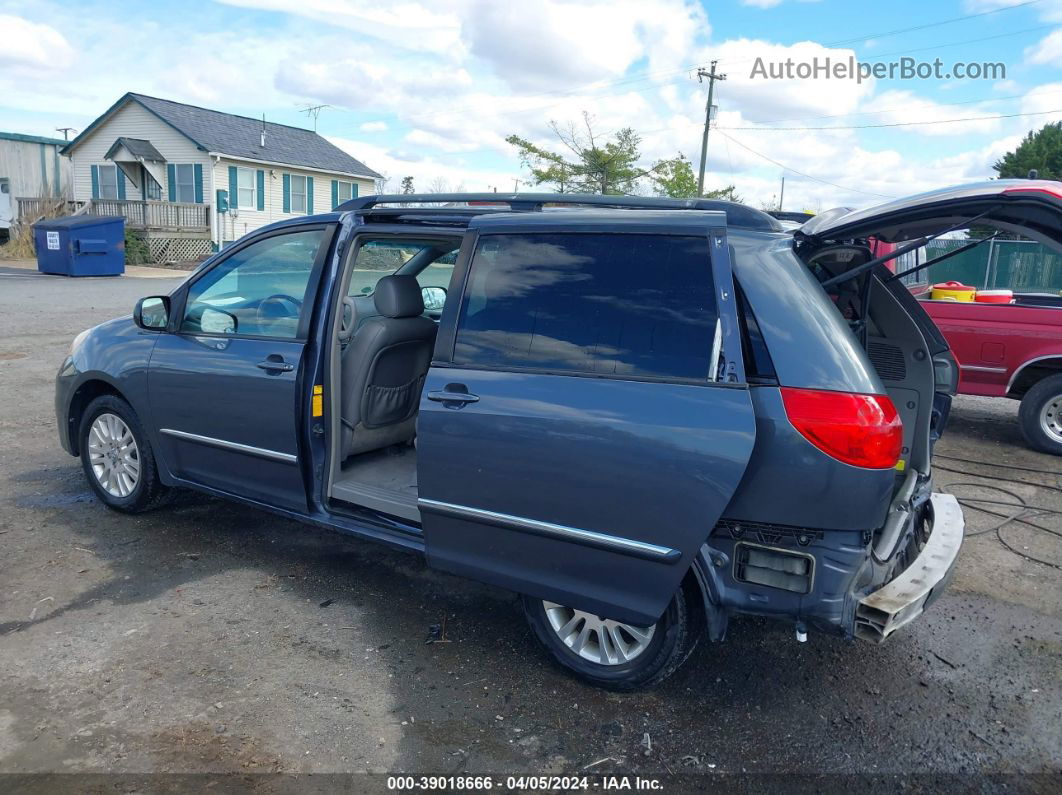 2007 Toyota Sienna Xle Limited Blue vin: 5TDZK22C37S040147