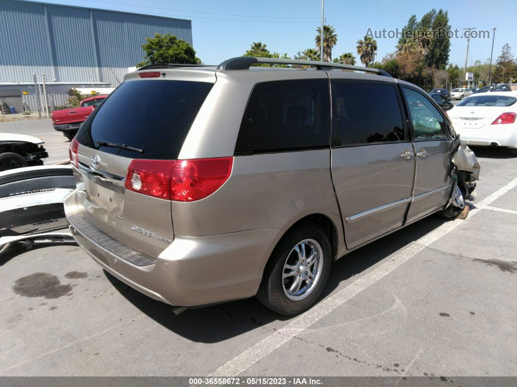 2007 Toyota Sienna Xle Limited Gold vin: 5TDZK22C47S093276