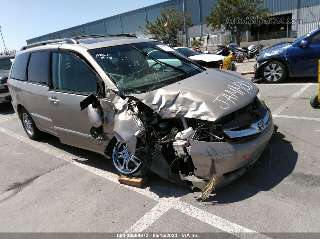 2007 Toyota Sienna Xle Limited Золотой vin: 5TDZK22C47S093276