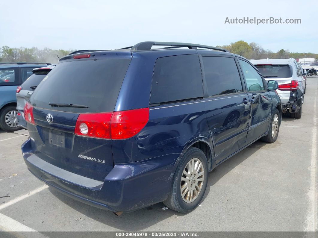 2007 Toyota Sienna Xle Blue vin: 5TDZK22C77S095605