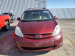 2007 Toyota Sienna Xle Red vin: 5TDZK22C97S016127