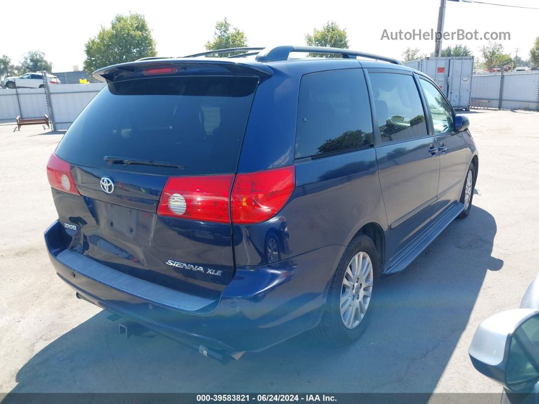 2007 Toyota Sienna Xle Dark Blue vin: 5TDZK22C97S066140