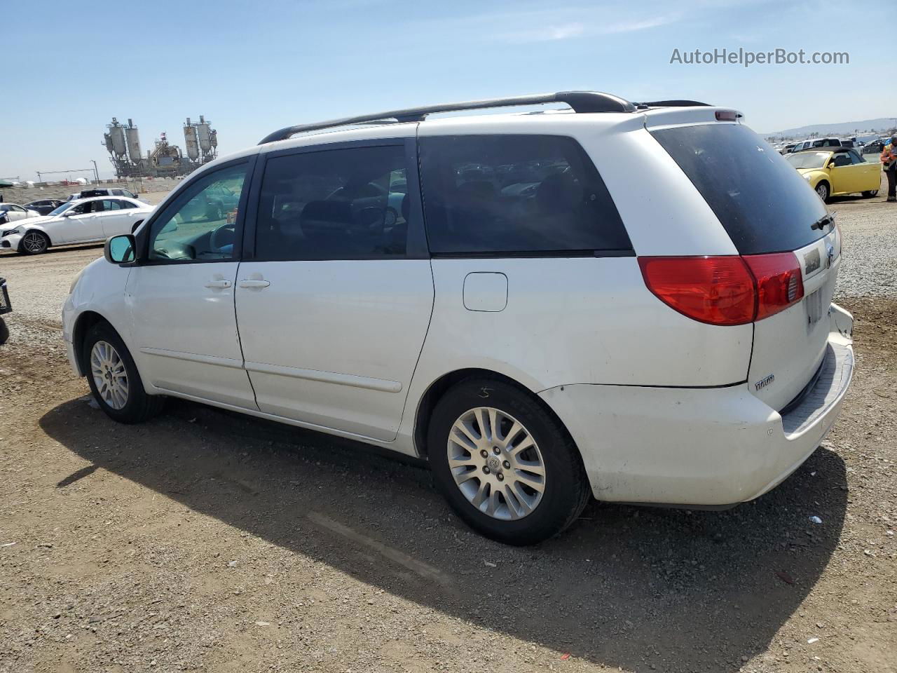 2007 Toyota Sienna Xle White vin: 5TDZK22CX7S089278