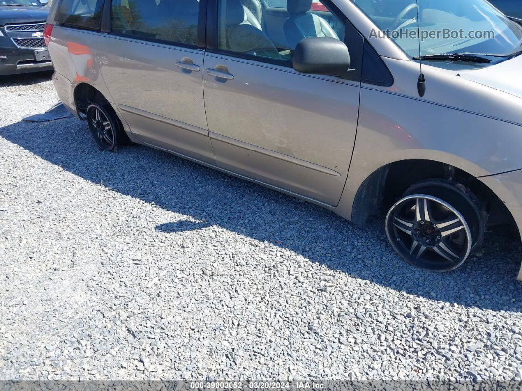 2007 Toyota Sienna Ce Золотой vin: 5TDZK23C07S030271