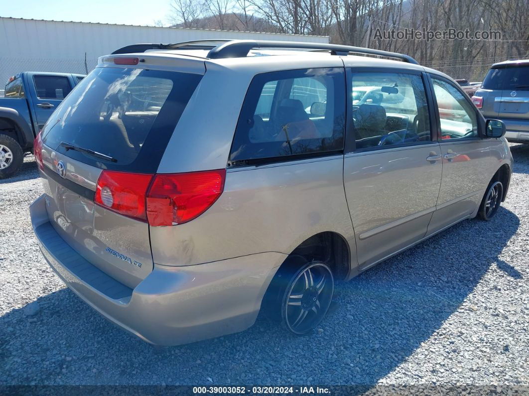 2007 Toyota Sienna Ce Gold vin: 5TDZK23C07S030271