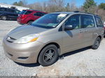 2007 Toyota Sienna Ce Золотой vin: 5TDZK23C07S030271