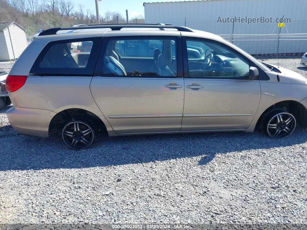 2007 Toyota Sienna Ce Золотой vin: 5TDZK23C07S030271