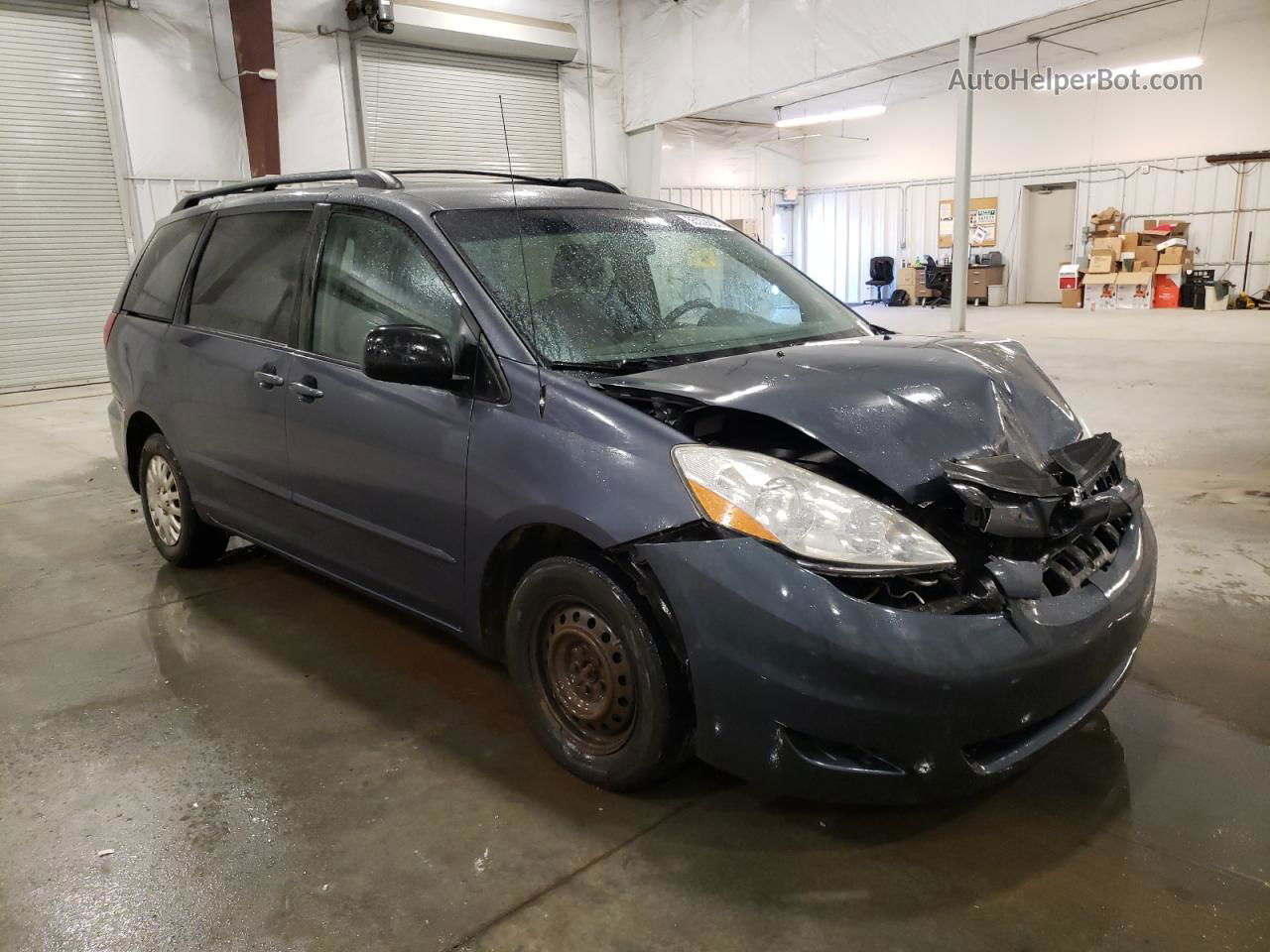 2007 Toyota Sienna Ce Gray vin: 5TDZK23C07S041237