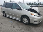 2007 Toyota Sienna Ce Silver vin: 5TDZK23C07S042453