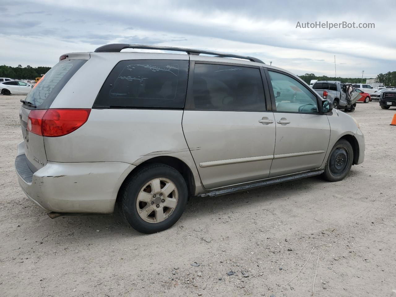 2007 Toyota Sienna Ce Tan vin: 5TDZK23C07S087702