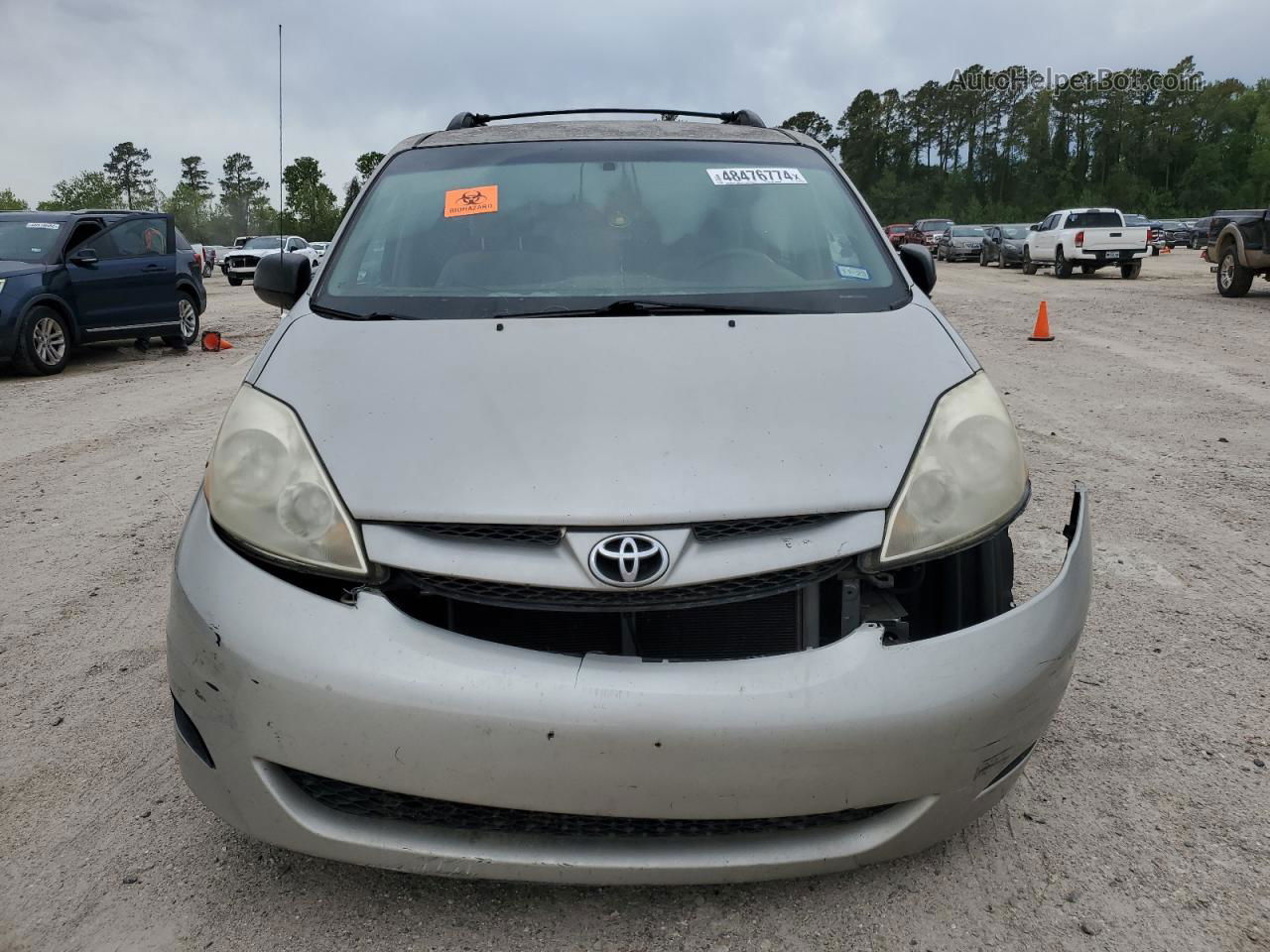 2007 Toyota Sienna Ce Tan vin: 5TDZK23C07S087702