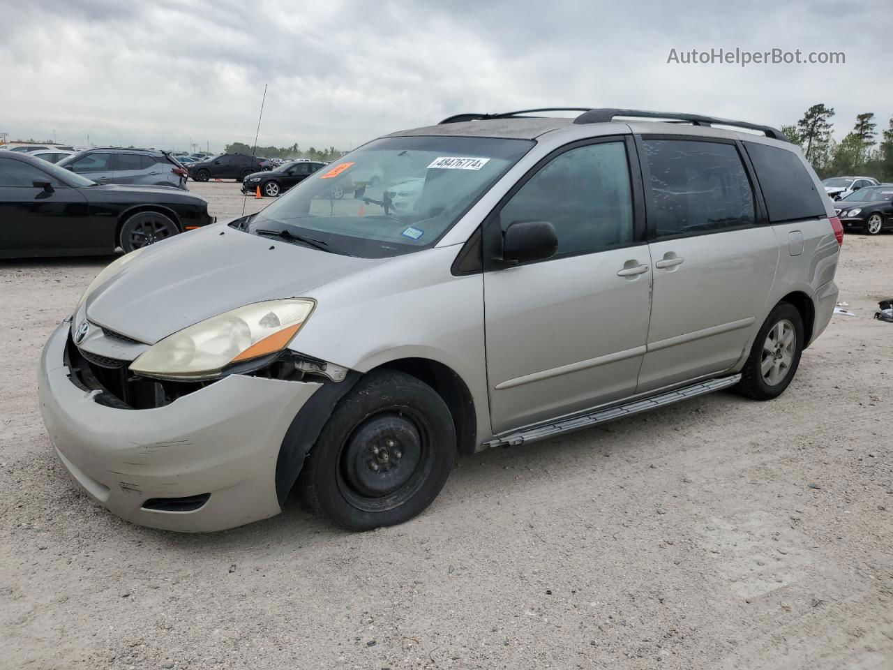 2007 Toyota Sienna Ce Tan vin: 5TDZK23C07S087702