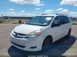 2007 Toyota Sienna Le White vin: 5TDZK23C07S090180