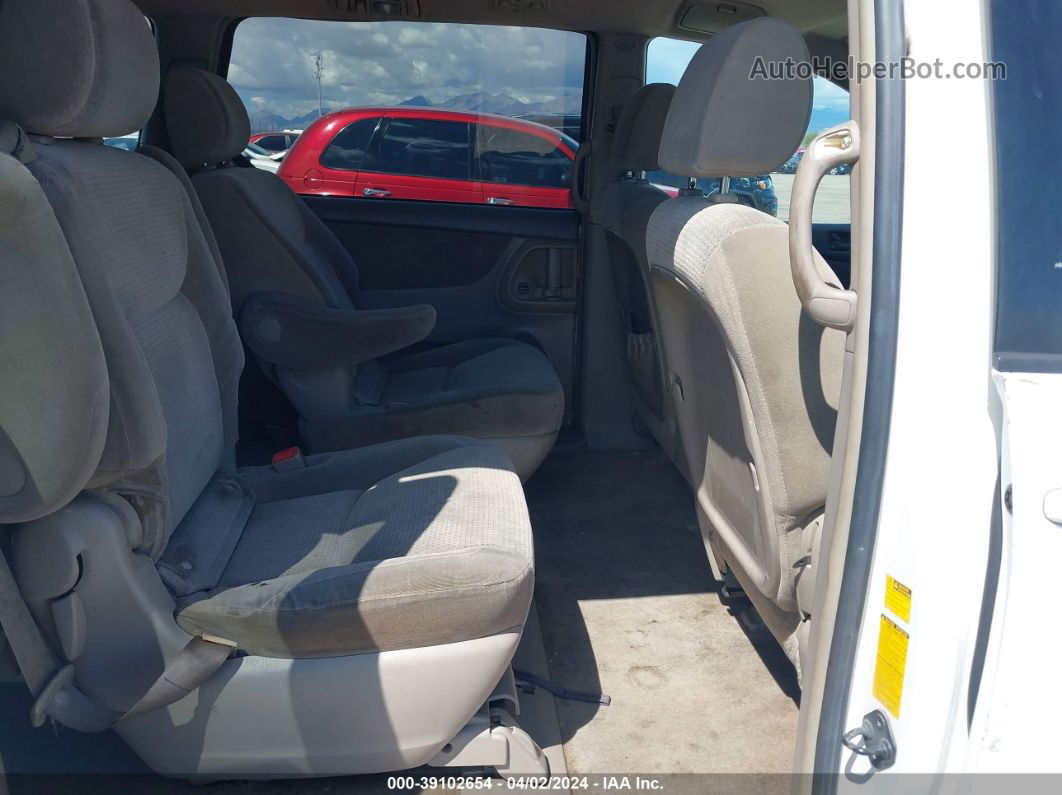 2007 Toyota Sienna Le Белый vin: 5TDZK23C07S090180