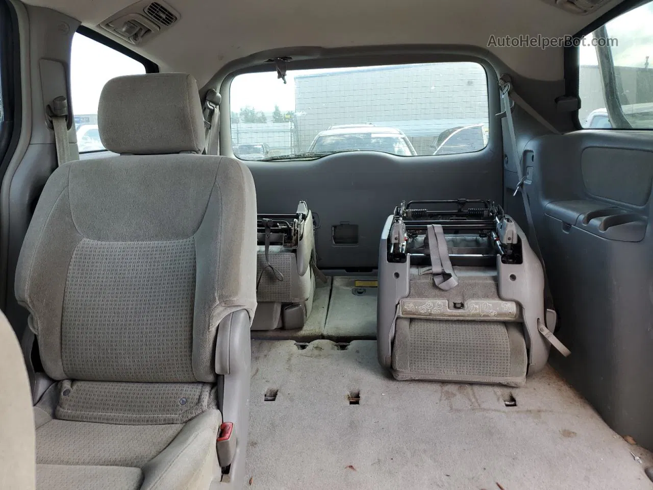 2007 Toyota Sienna Ce Silver vin: 5TDZK23C17S019960