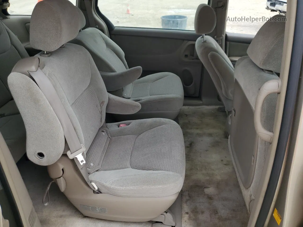 2007 Toyota Sienna Ce Tan vin: 5TDZK23C17S028819