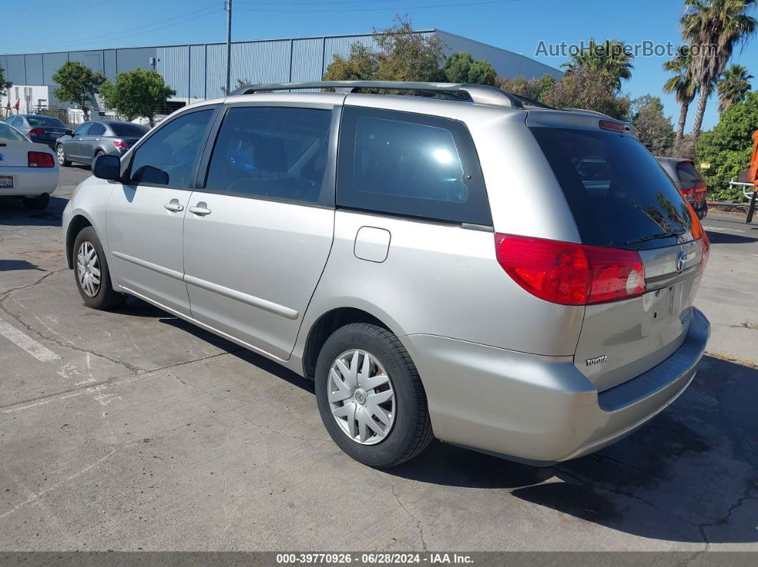 2007 Toyota Sienna Ce Silver vin: 5TDZK23C27S096482