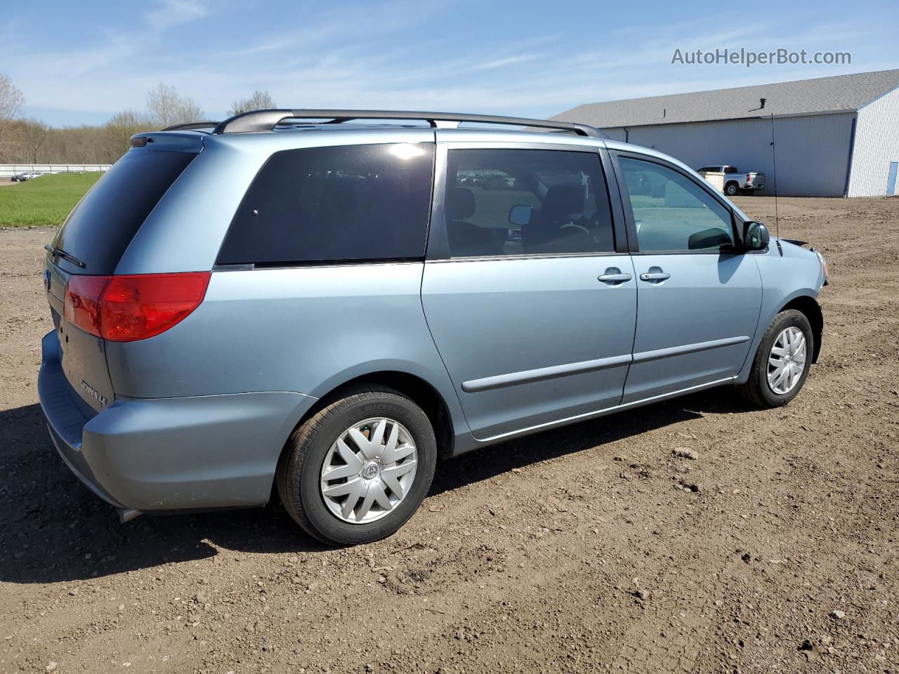 2007 Toyota Sienna Ce Silver vin: 5TDZK23C37S031494