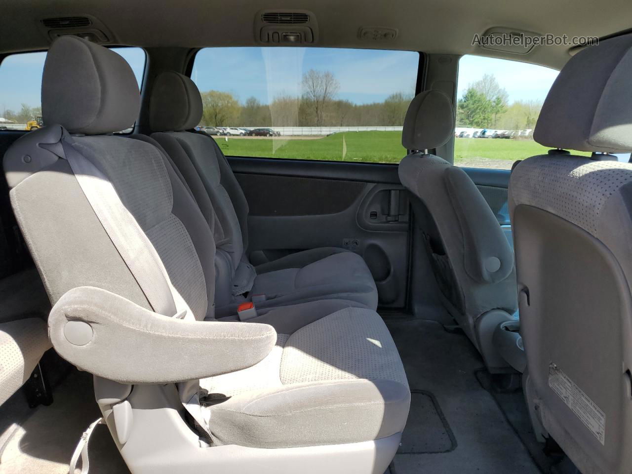 2007 Toyota Sienna Ce Серебряный vin: 5TDZK23C37S031494