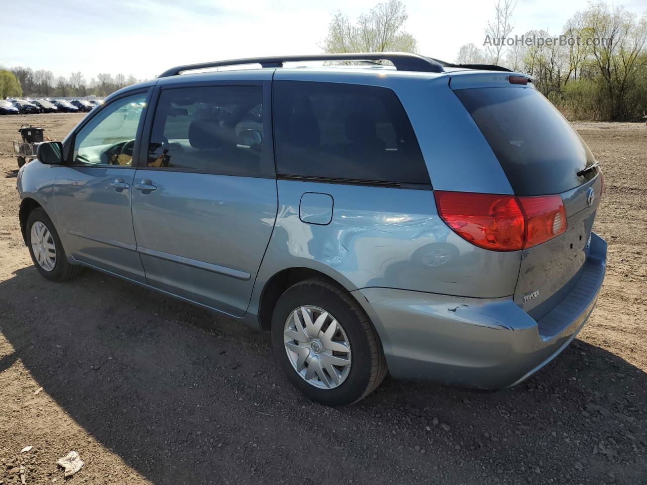 2007 Toyota Sienna Ce Серебряный vin: 5TDZK23C37S031494