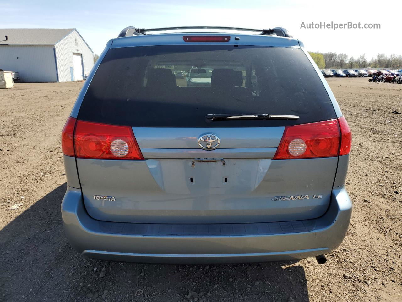 2007 Toyota Sienna Ce Серебряный vin: 5TDZK23C37S031494