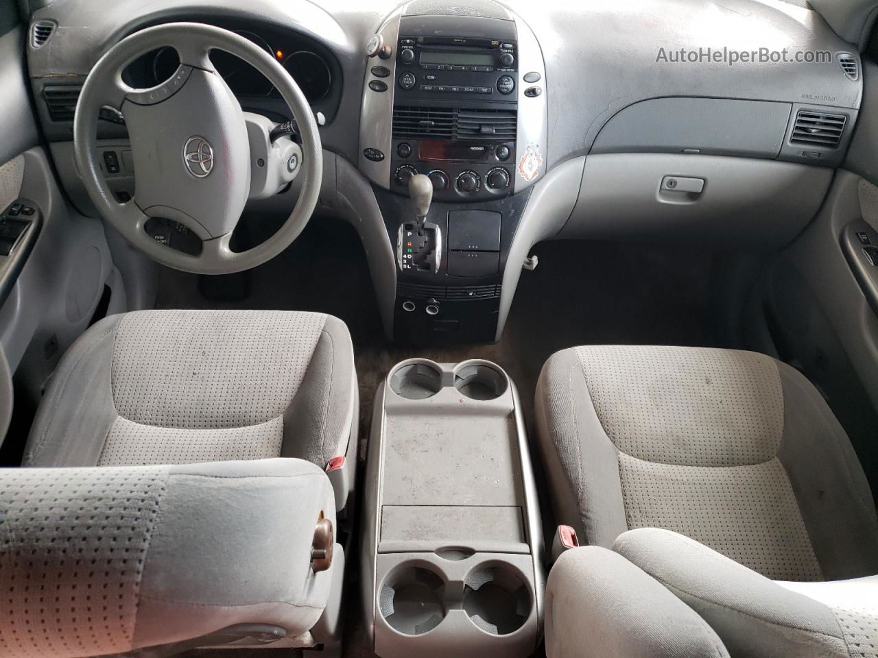 2007 Toyota Sienna Ce Синий vin: 5TDZK23C37S066052