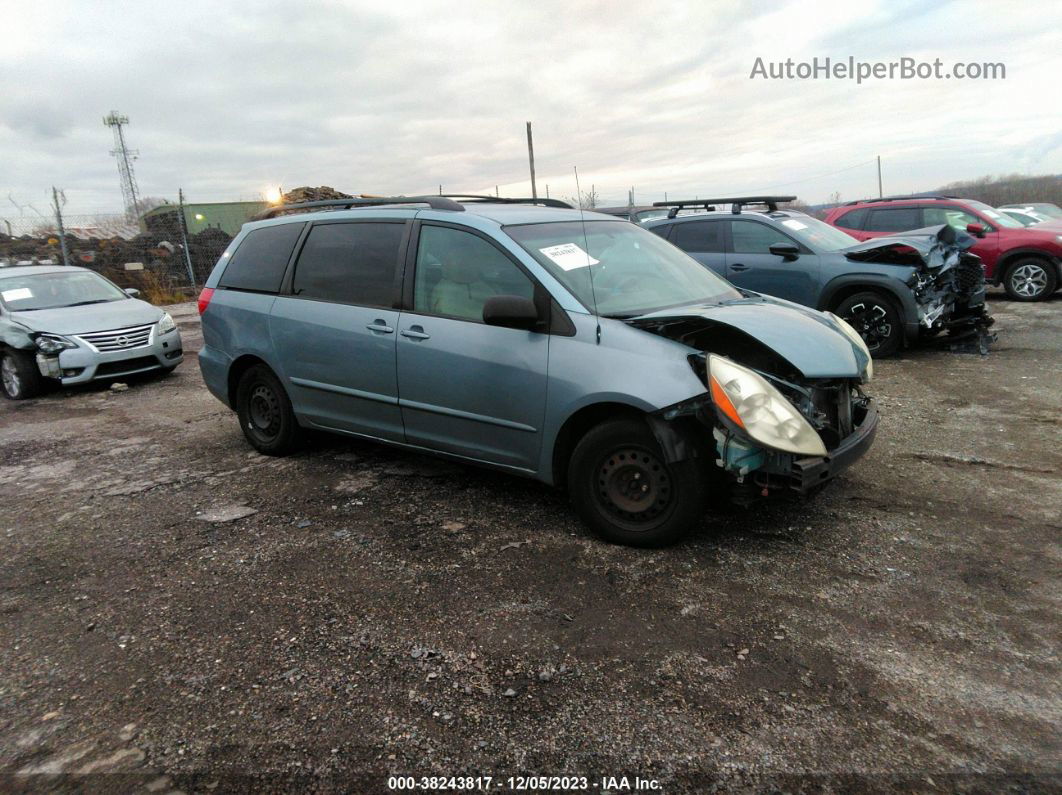 2007 Toyota Sienna Le Light Blue vin: 5TDZK23C47S074144