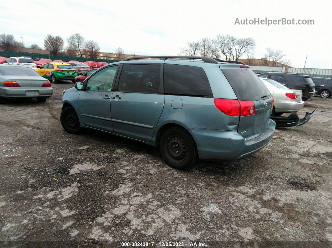 2007 Toyota Sienna Le Light Blue vin: 5TDZK23C47S074144