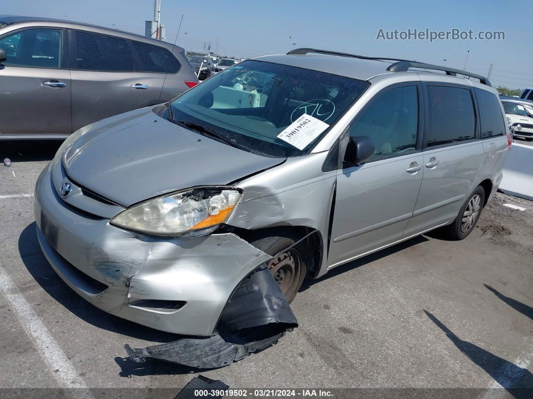 2007 Toyota Sienna Le Серый vin: 5TDZK23C57S010002