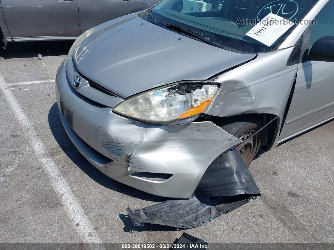 2007 Toyota Sienna Le Серый vin: 5TDZK23C57S010002