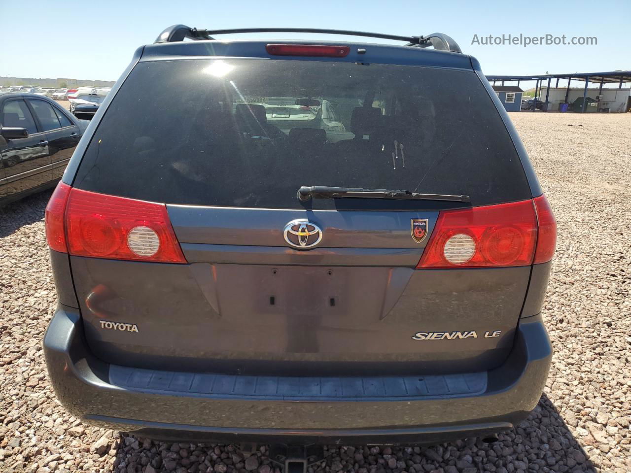 2007 Toyota Sienna Ce Blue vin: 5TDZK23C67S033000