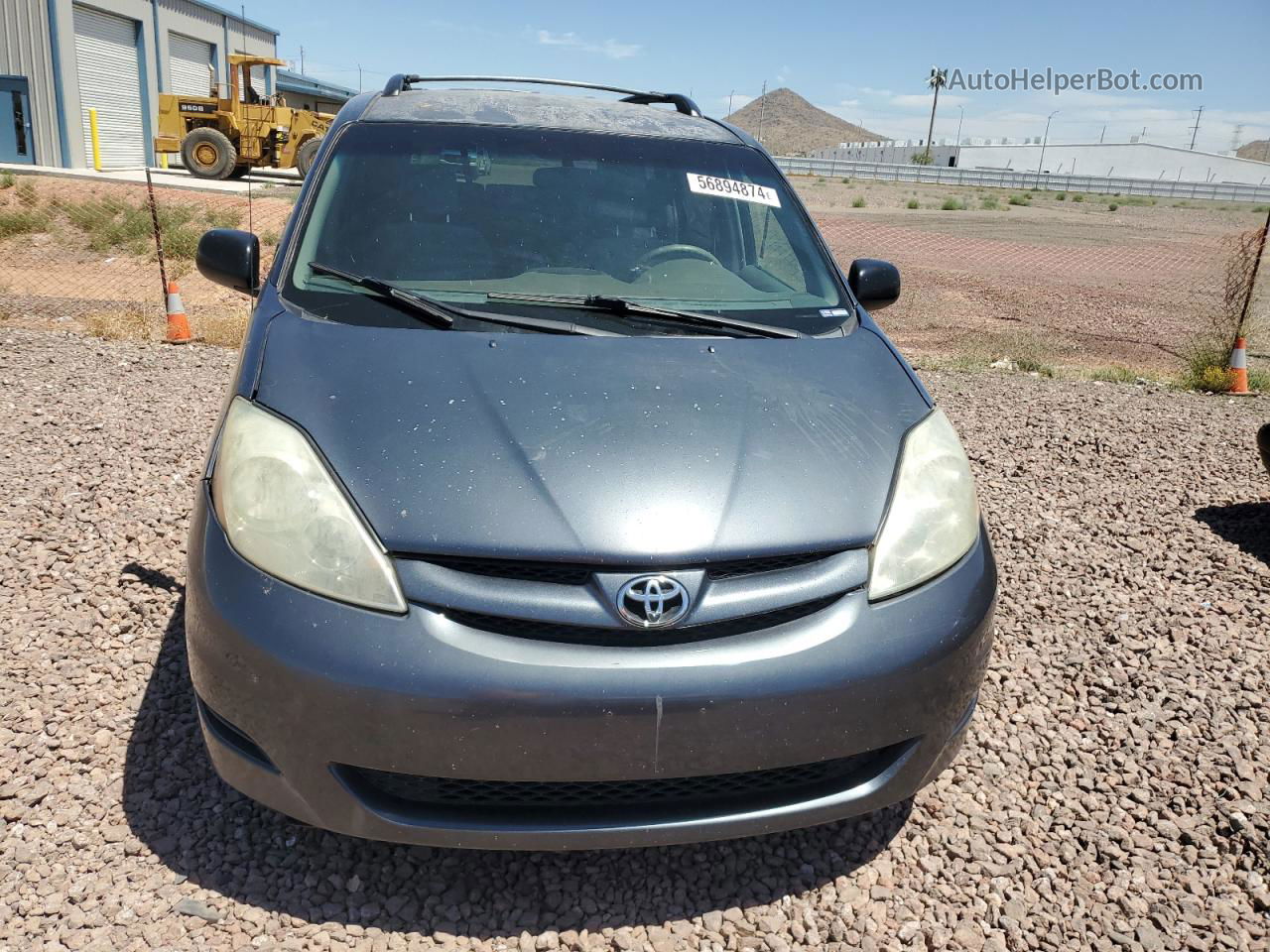 2007 Toyota Sienna Ce Синий vin: 5TDZK23C67S033000