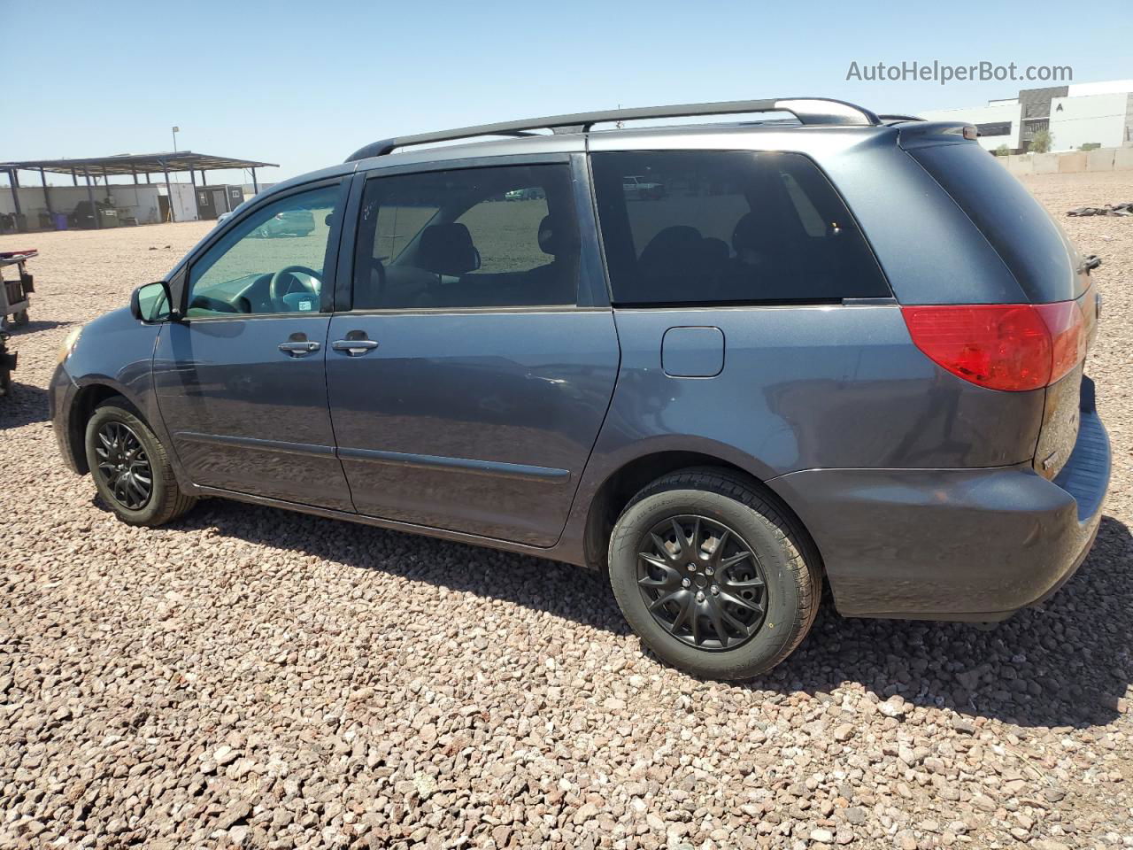 2007 Toyota Sienna Ce Blue vin: 5TDZK23C67S033000