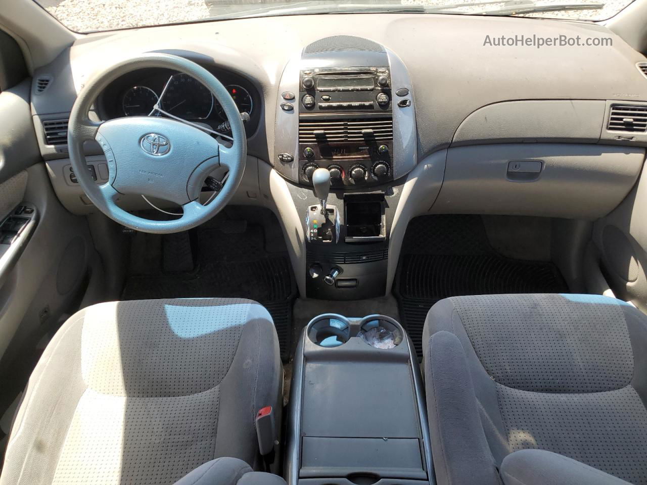 2007 Toyota Sienna Ce Blue vin: 5TDZK23C67S033000