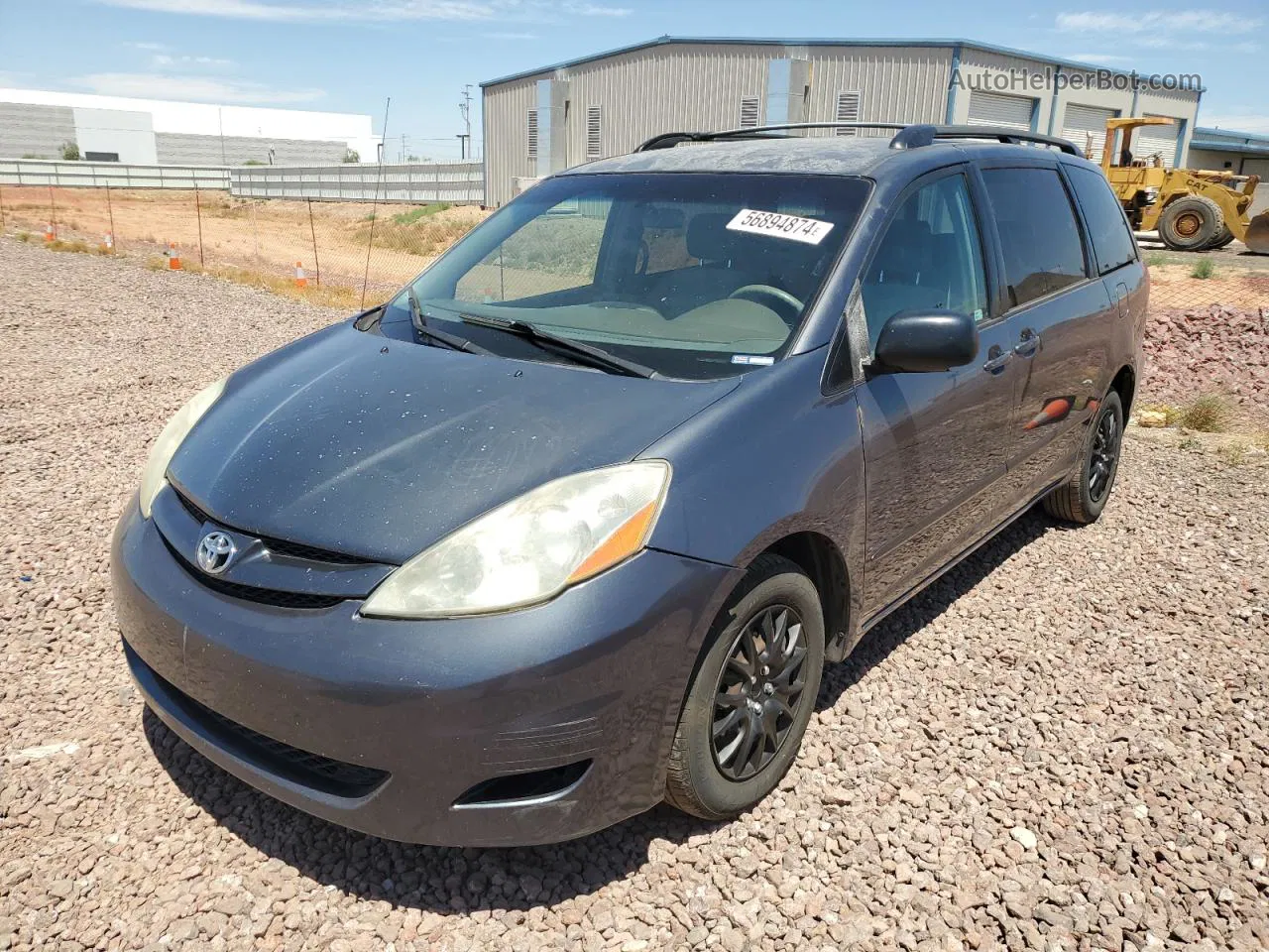 2007 Toyota Sienna Ce Blue vin: 5TDZK23C67S033000