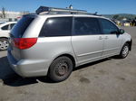 2007 Toyota Sienna Ce Silver vin: 5TDZK23C67S033790