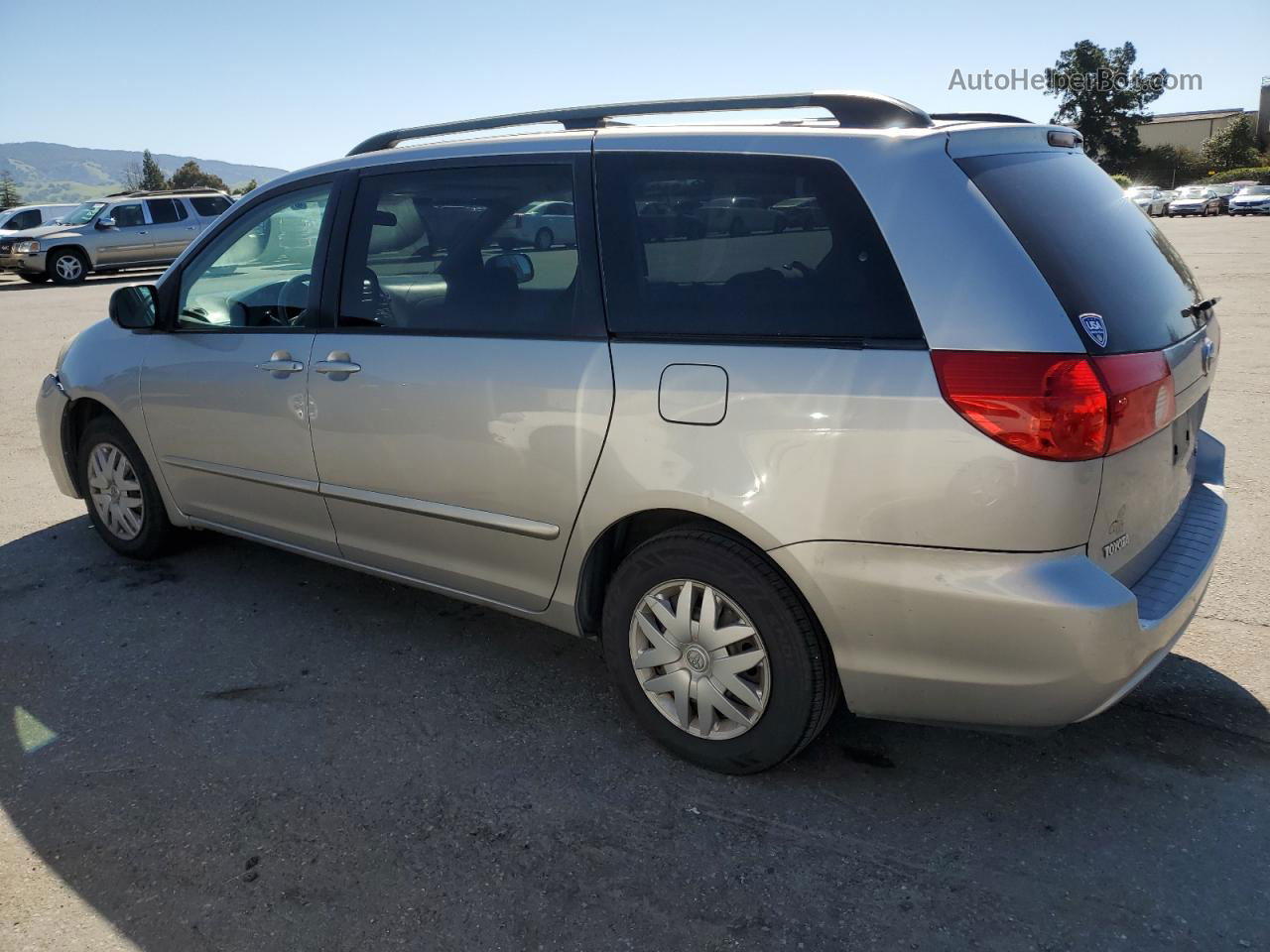 2007 Toyota Sienna Ce Серебряный vin: 5TDZK23C67S033790