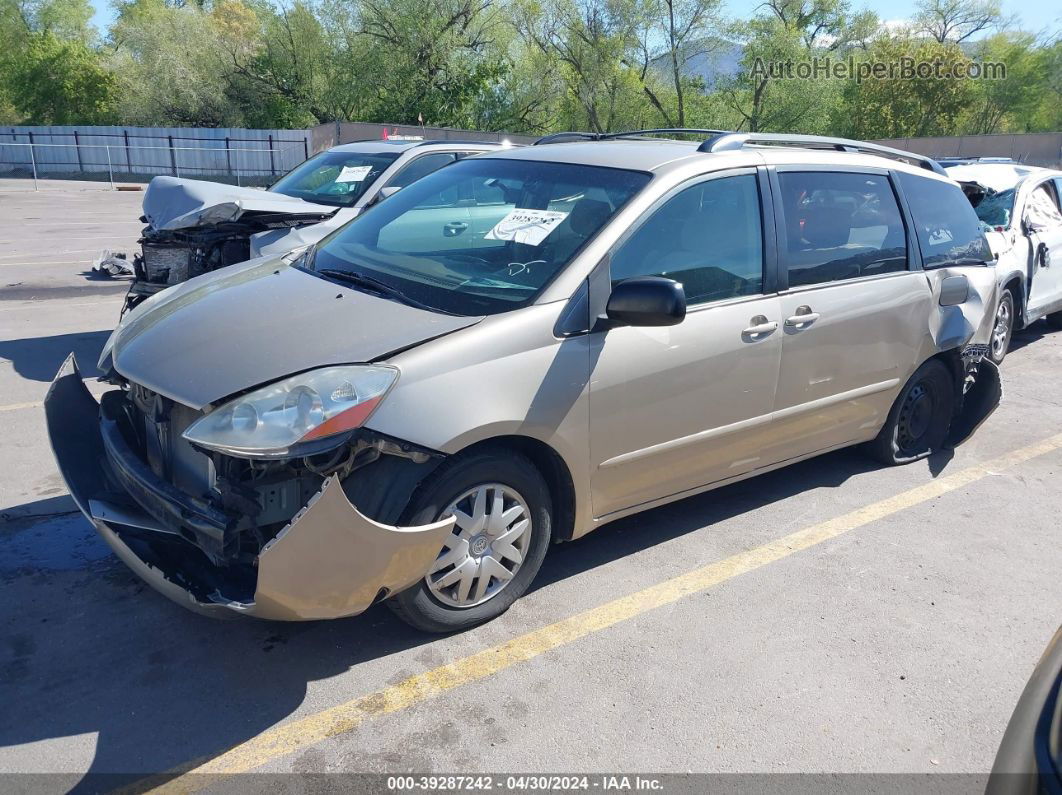 2007 Toyota Sienna Le Золотой vin: 5TDZK23C67S064960