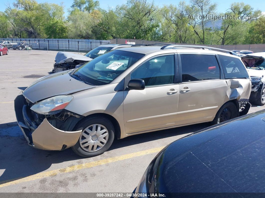 2007 Toyota Sienna Le Золотой vin: 5TDZK23C67S064960