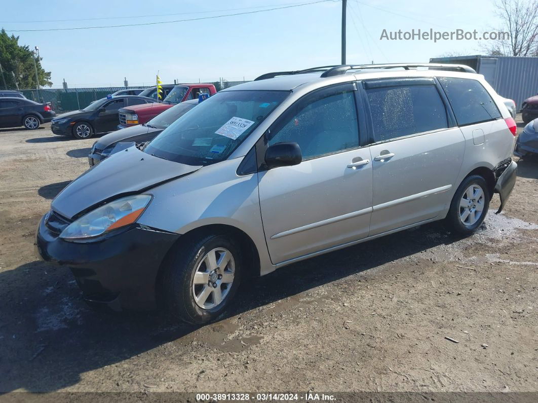 2007 Toyota Sienna Le Silver vin: 5TDZK23C87S068475